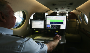 Aeropearl Flight inspection testing equipment in operation